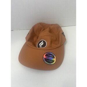 Boco Gear Fleet Feet Performance Hat Mens Burnt Orange Running Cap Adjustable
